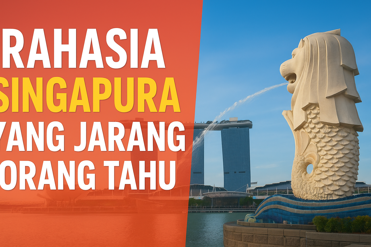 Rahasia Singapura yang Jarang Orang Tahu